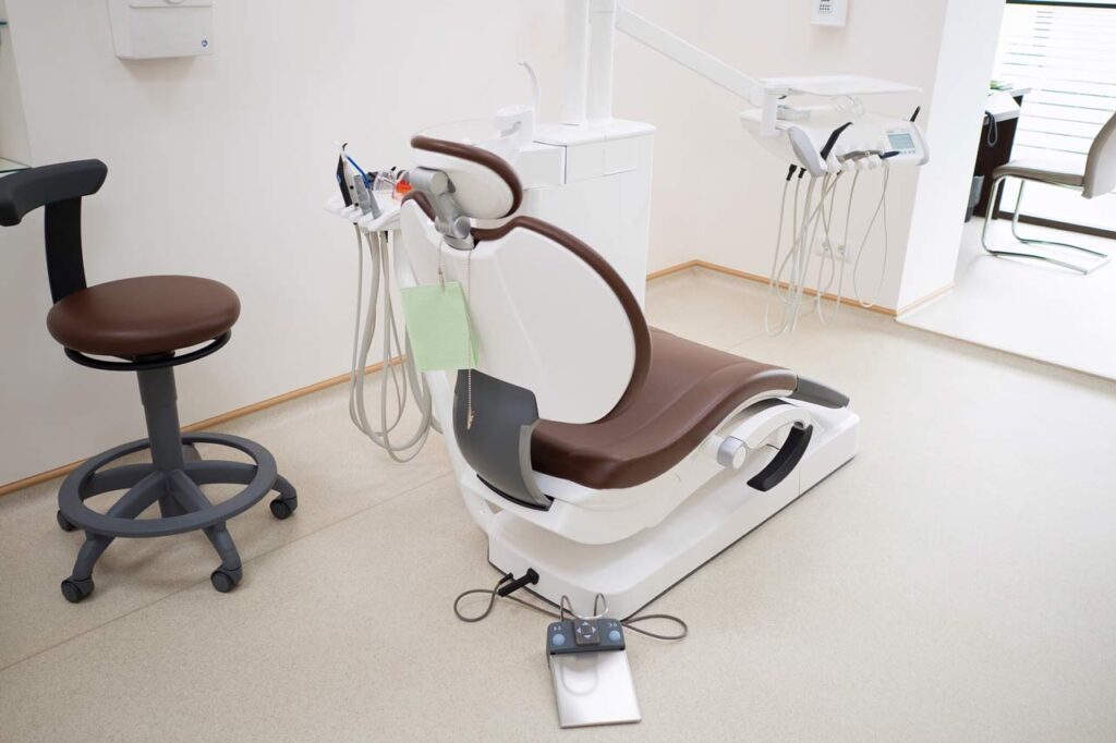 Box de una clínica dental